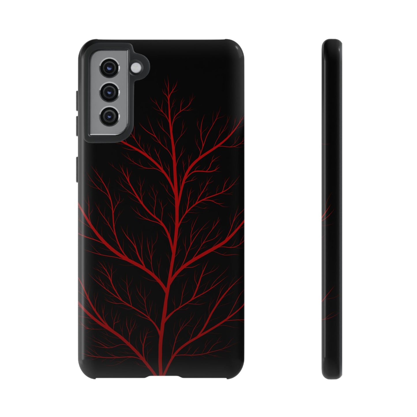Crimson Branch Tough Phone Case