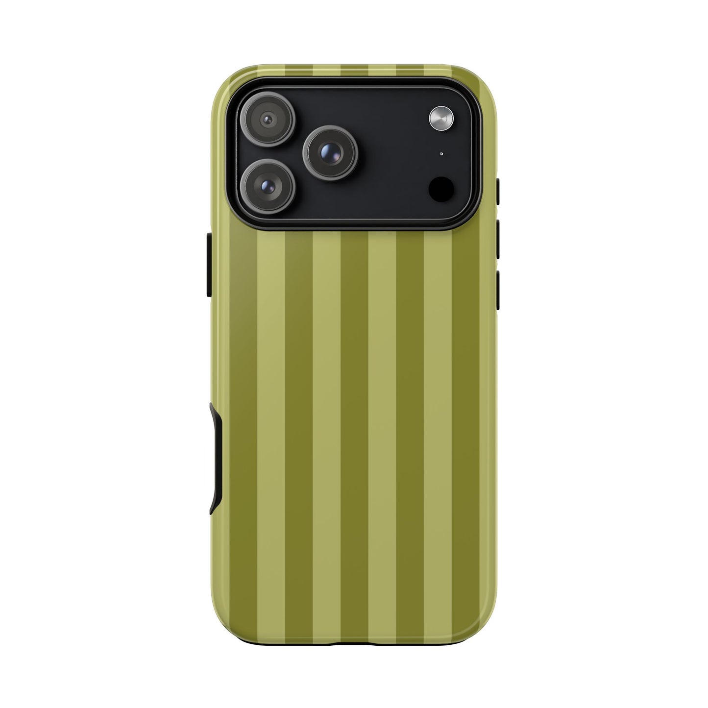Olive Stripe Tough Phone Case