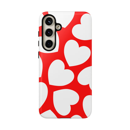 Love Pop Red Heart Tough Phone Case
