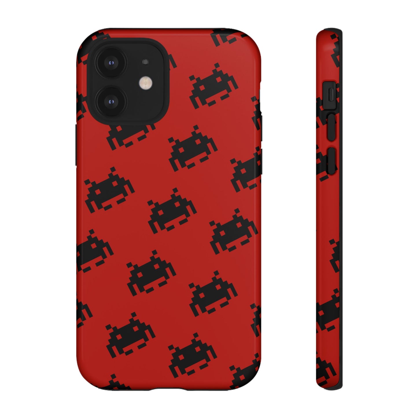 Red Pixel Alien Tough Phone Case