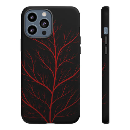 Crimson Branch Tough Phone Case