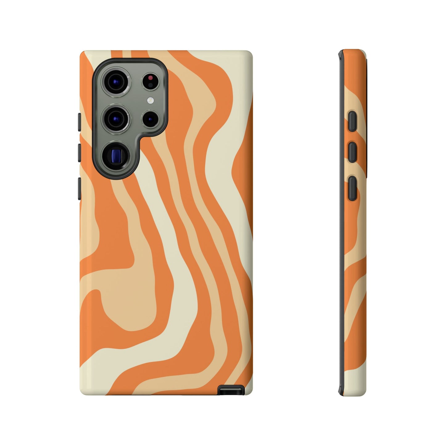 Peach Cream Swirl Tough Phone Case