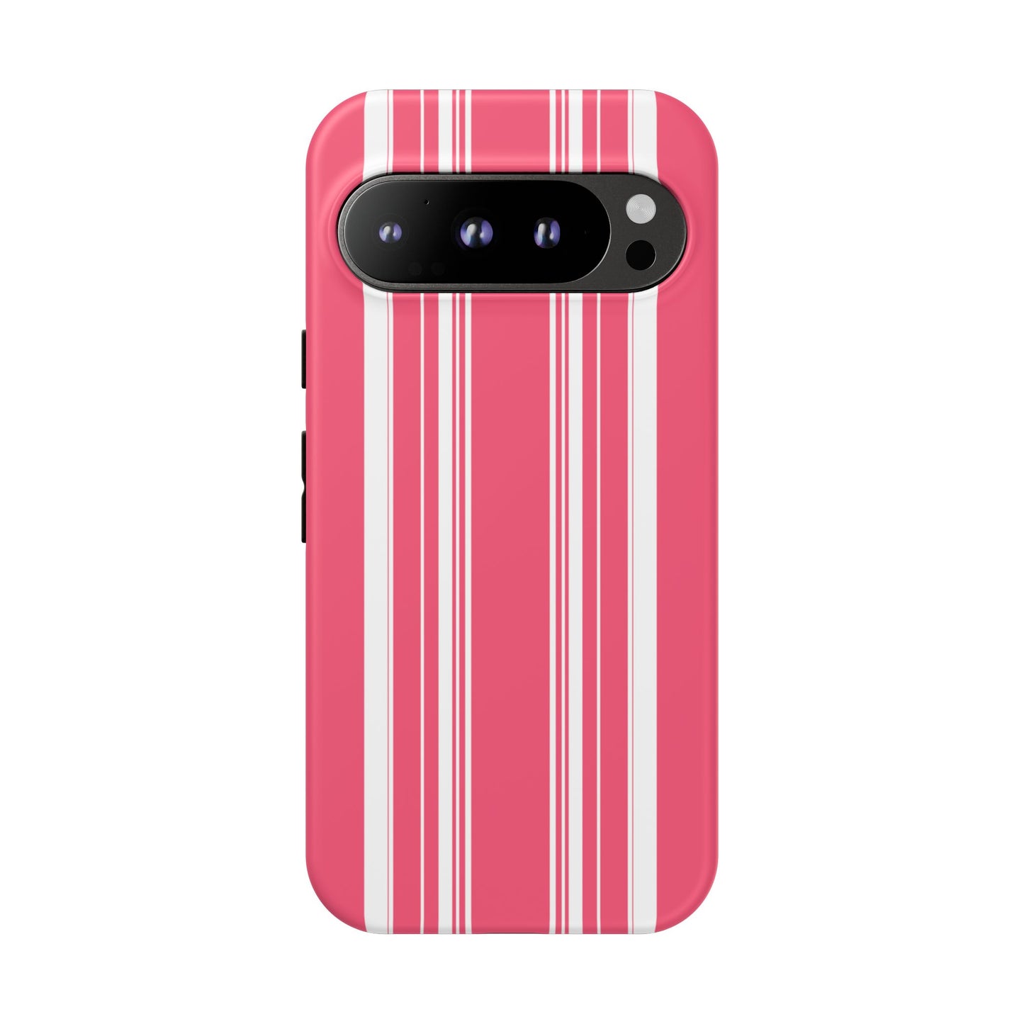 Pink Prep Stripe Tough Phone Case