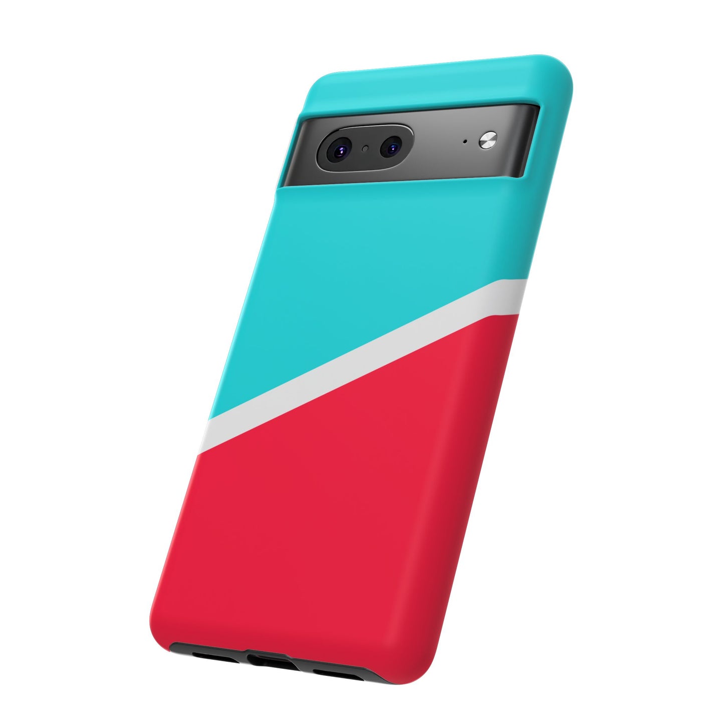Aqua Pop Colorblock Tough Phone Case