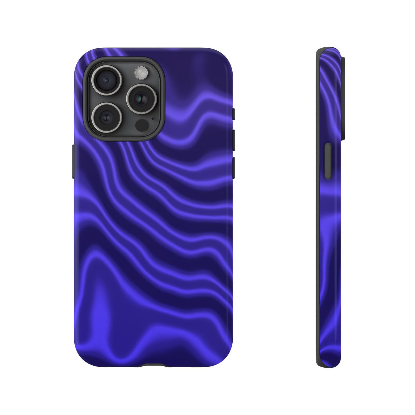 Neon Purple Flow Tough Phone Case