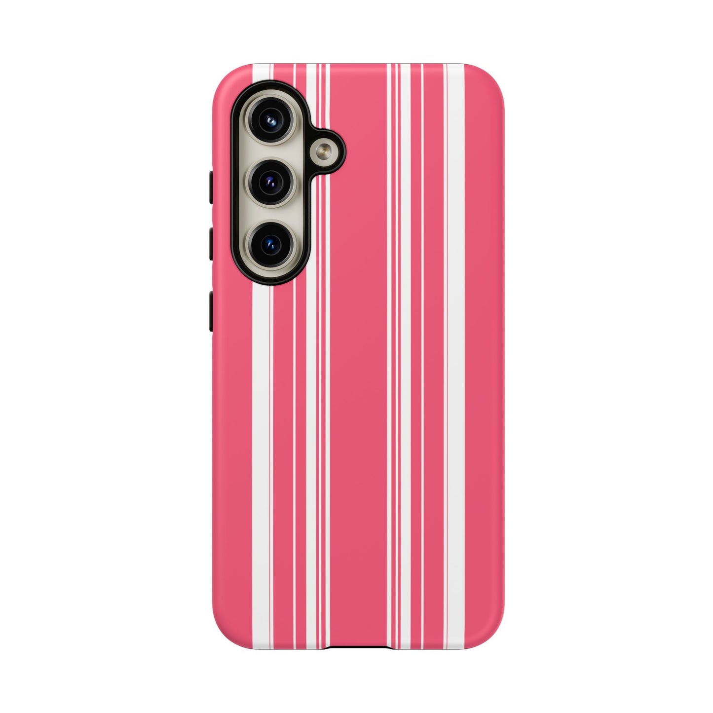 Pink Prep Stripe Tough Phone Case
