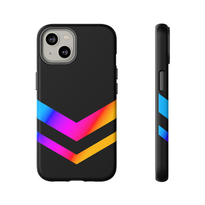Neon V-Stripe Tough Phone Case