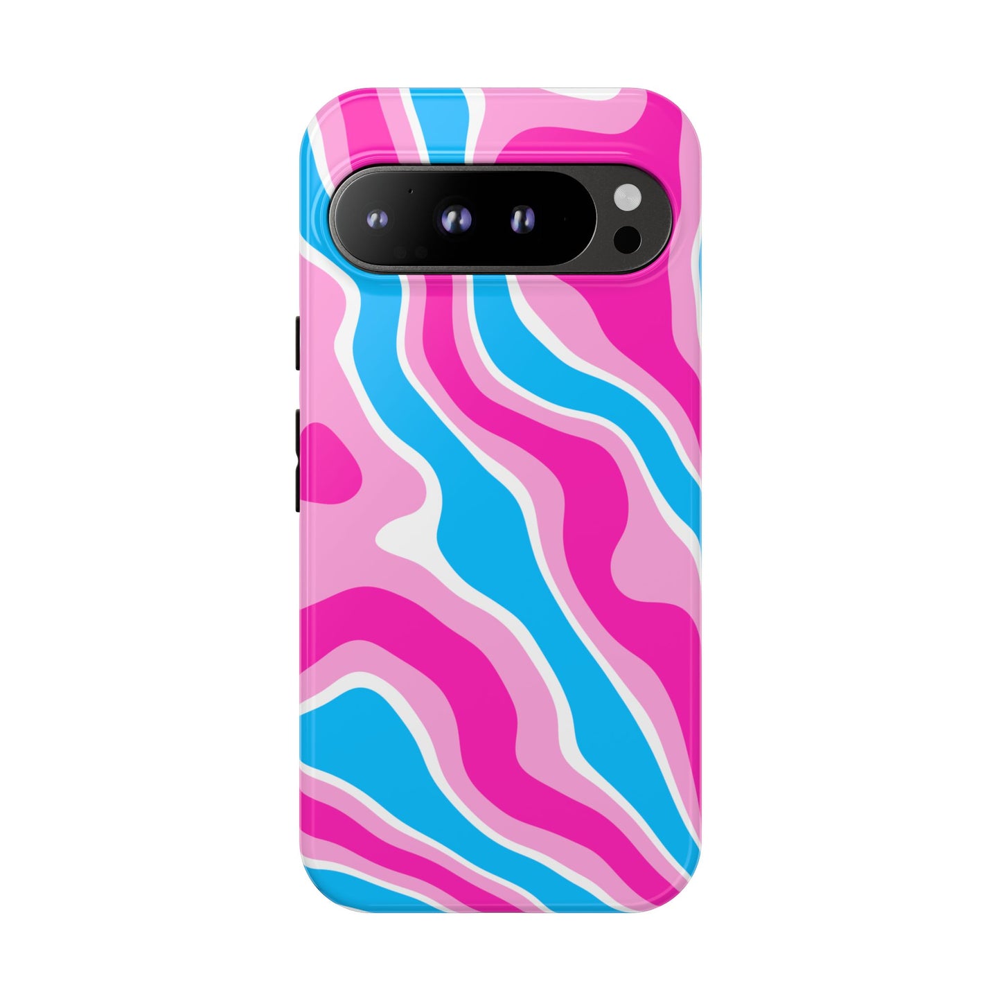 Candy Aqua Wave Tough Phone Case