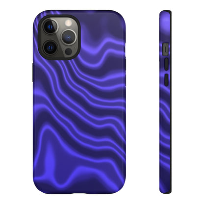 Neon Purple Flow Tough Phone Case