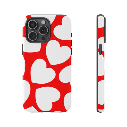 Love Pop Red Heart Tough Phone Case