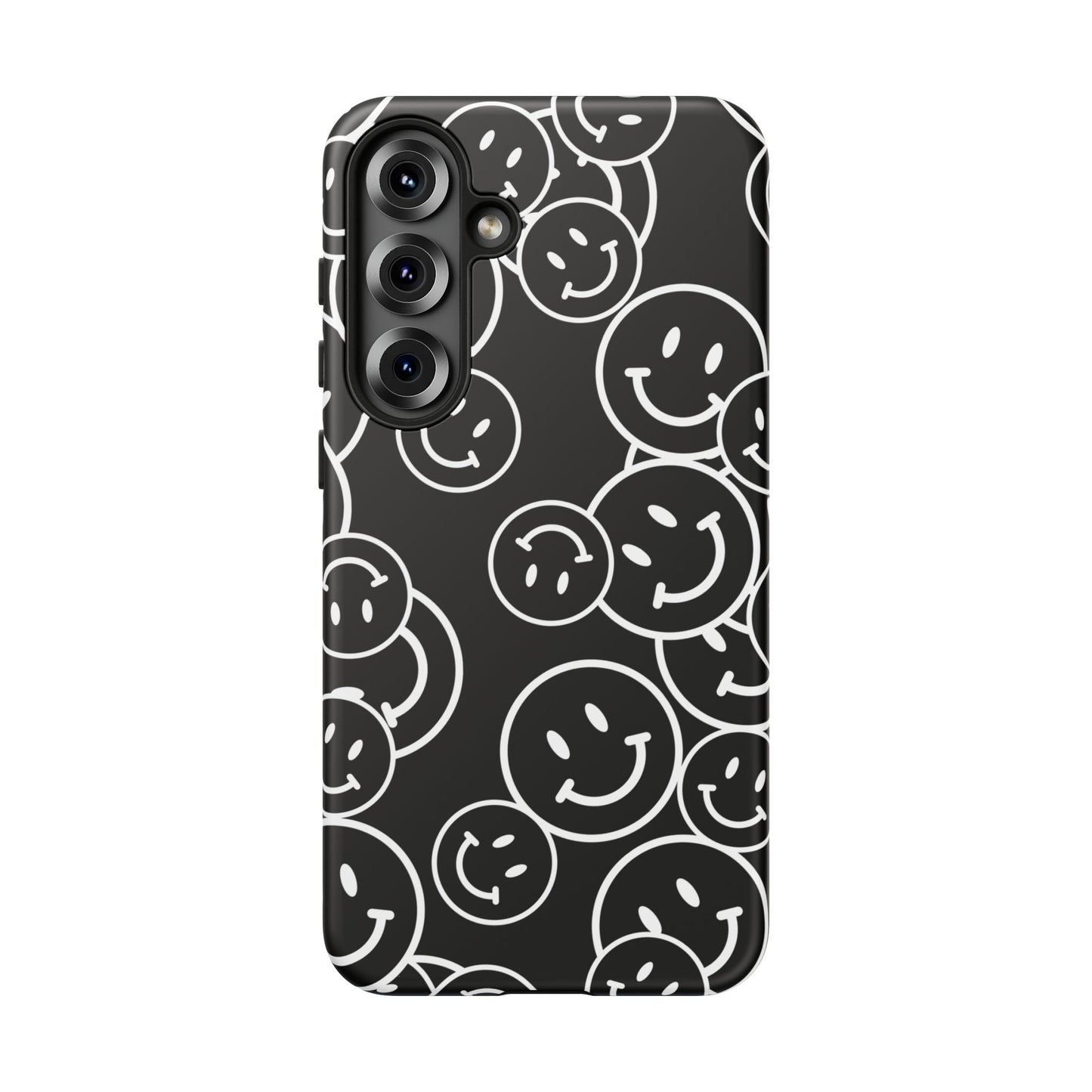 Happy Face Pattern Tough Phone Case
