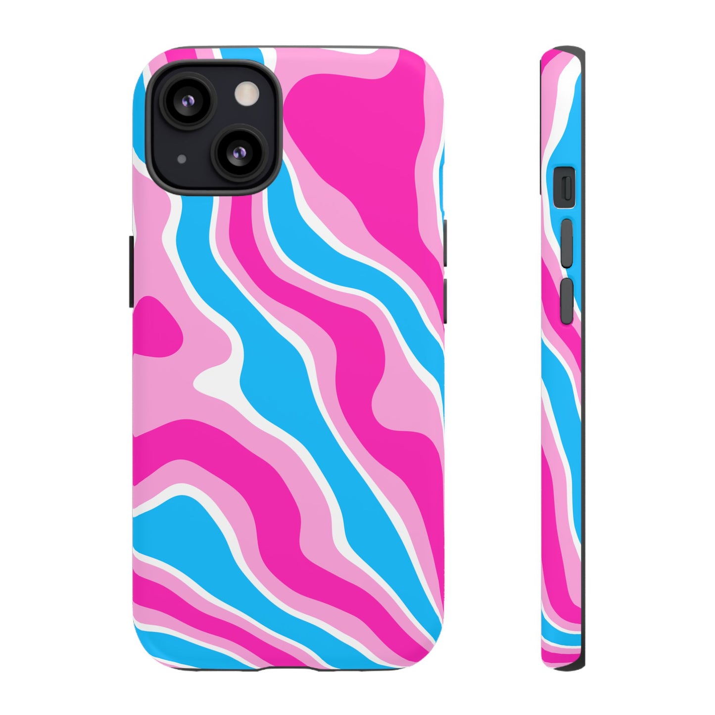 Candy Aqua Wave Tough Phone Case