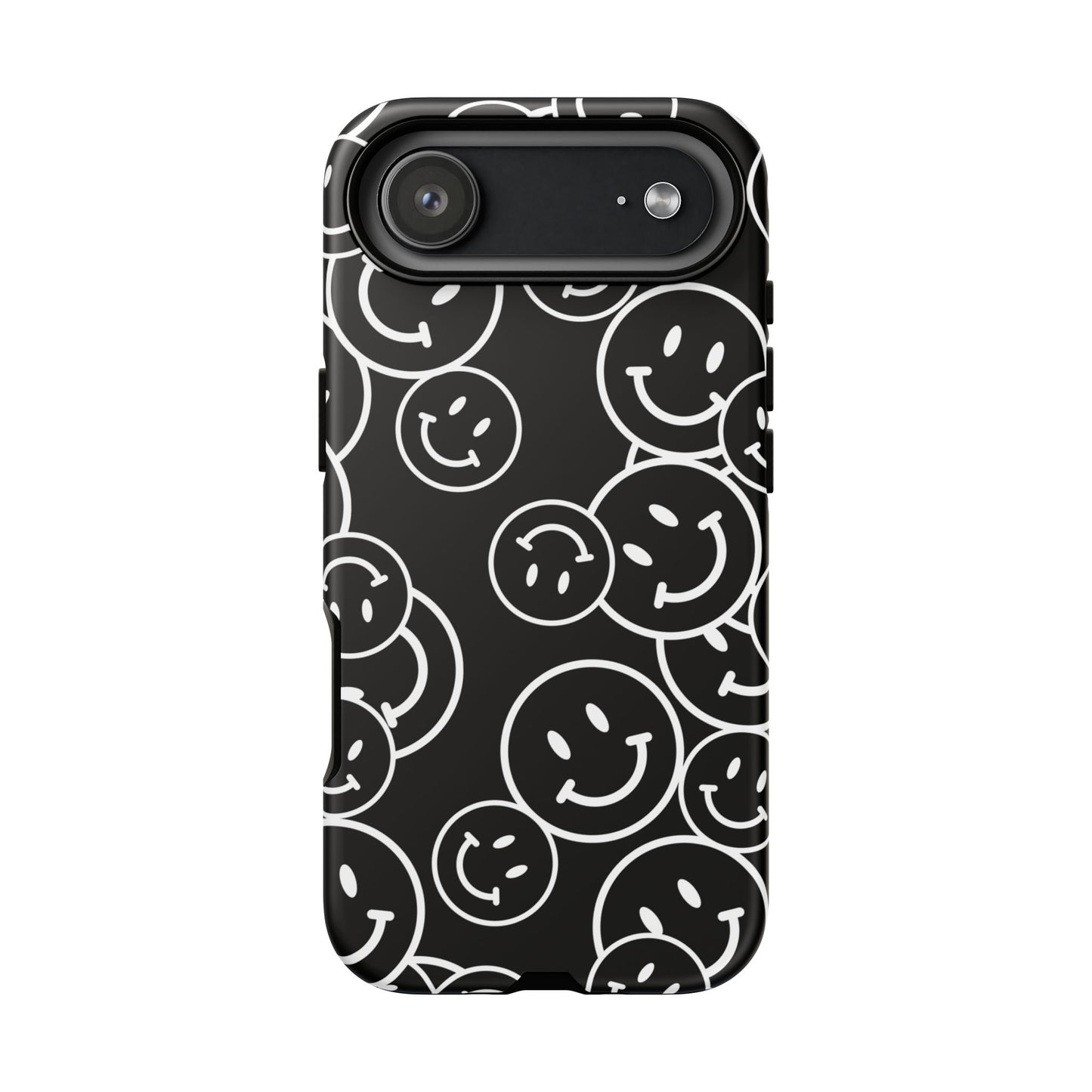Happy Face Pattern Tough Phone Case