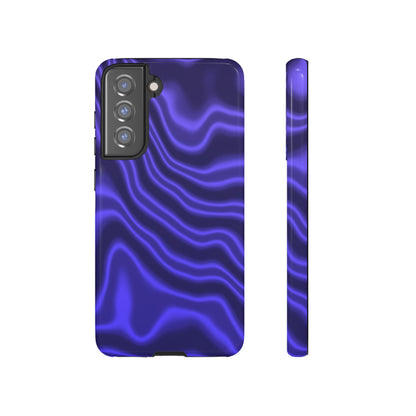 Neon Purple Flow Tough Phone Case