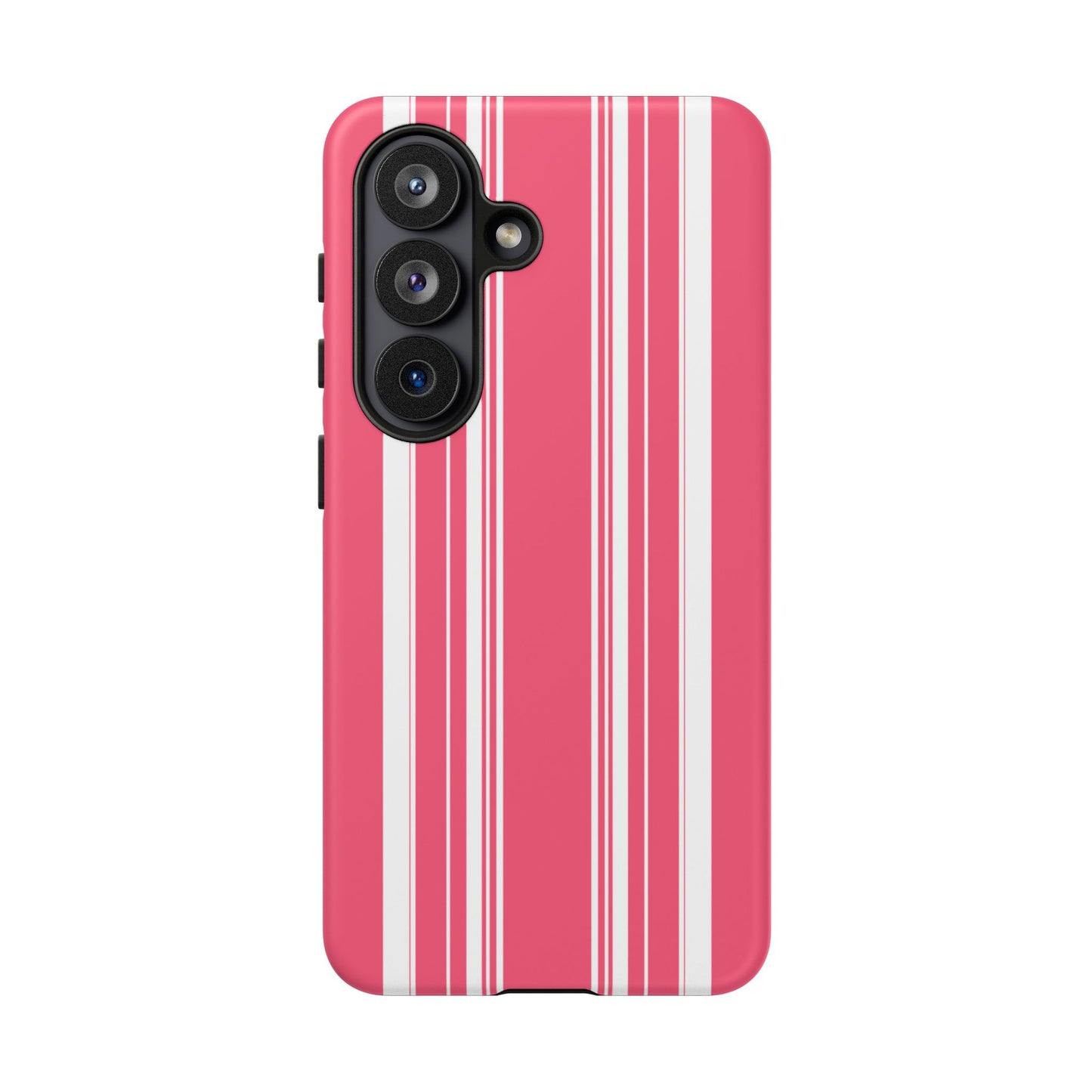 Pink Prep Stripe Tough Phone Case