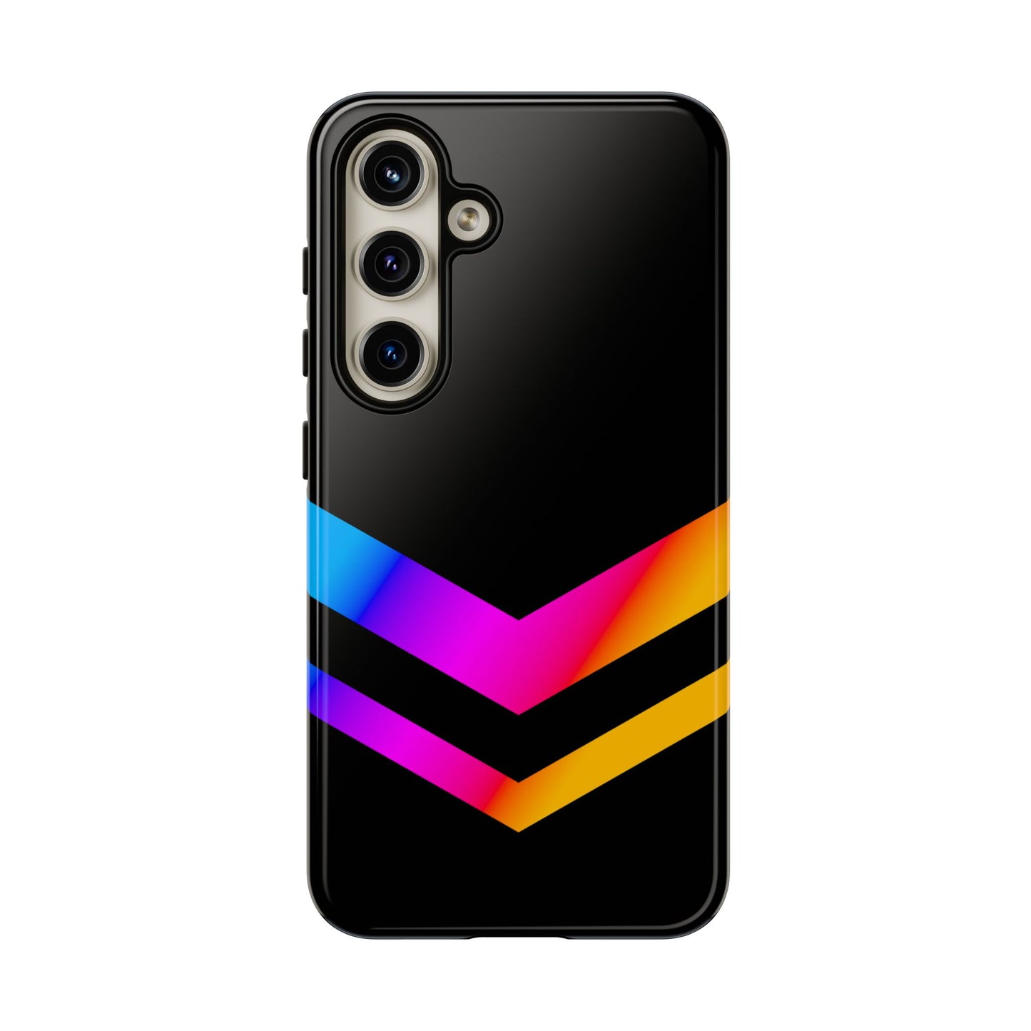 Neon V-Stripe Tough Phone Case