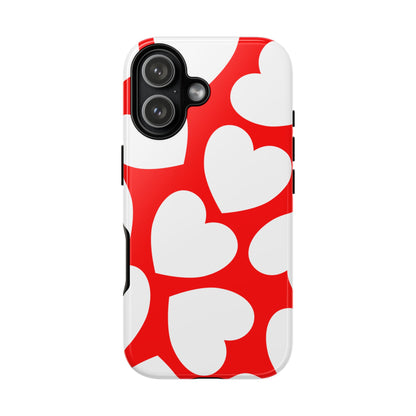 Love Pop Red Heart Tough Phone Case
