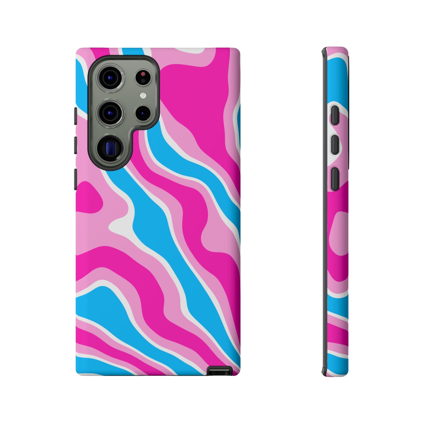 Candy Aqua Wave Tough Phone Case