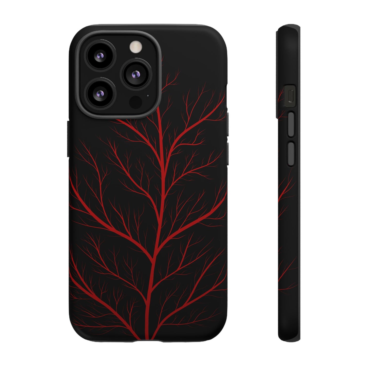 Crimson Branch Tough Phone Case