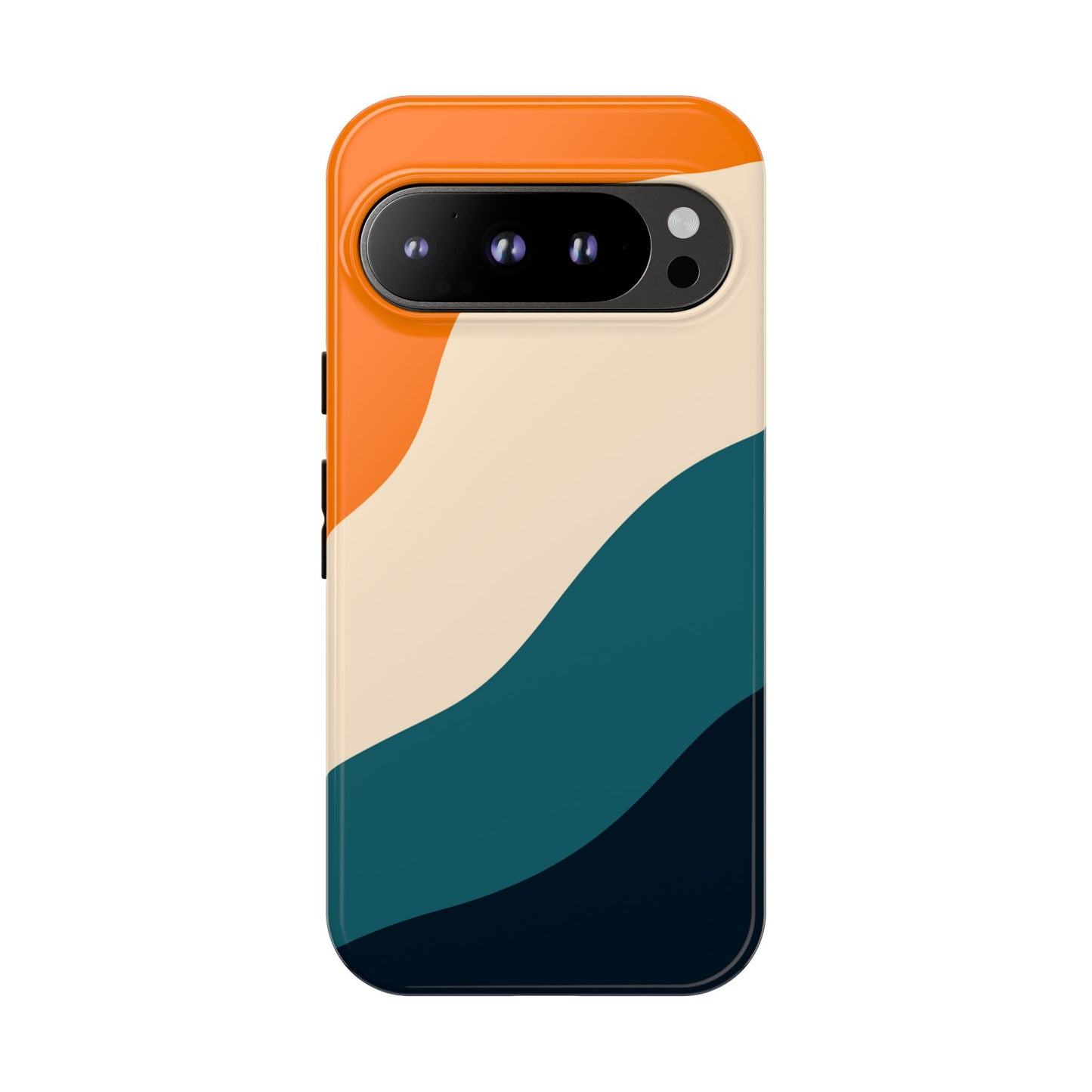 Blue Tide Wave Tough Phone Case