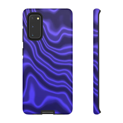 Neon Purple Flow Tough Phone Case