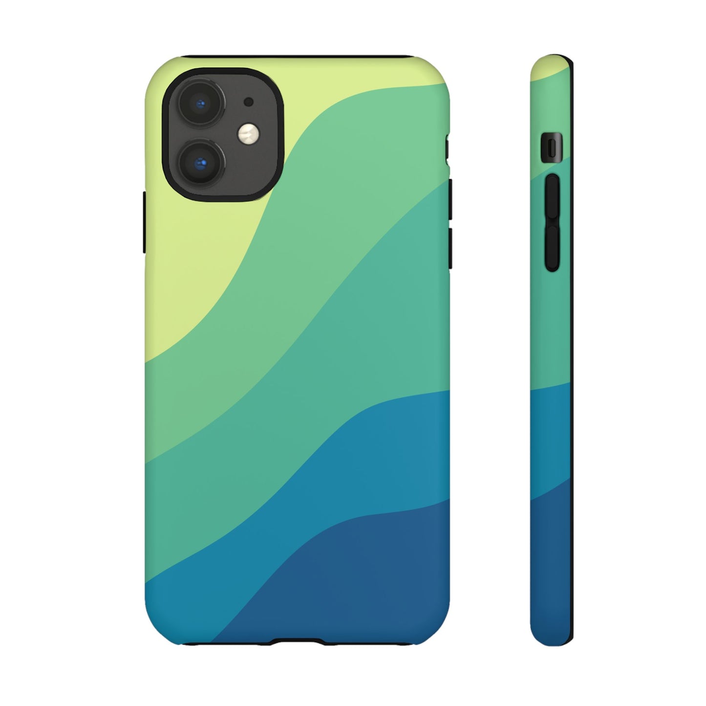 Coastal Green Wave Tough Phone Case