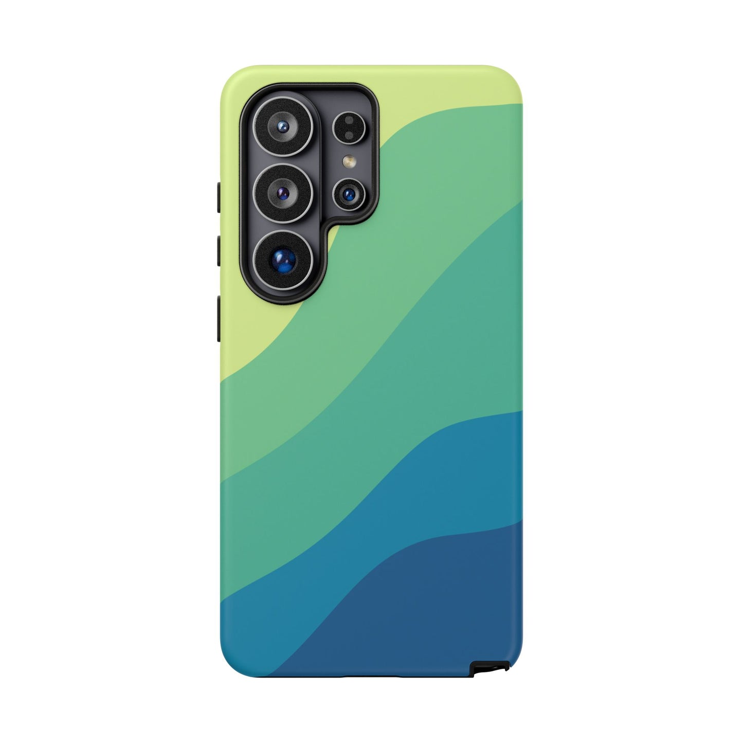Coastal Green Wave Tough Phone Case