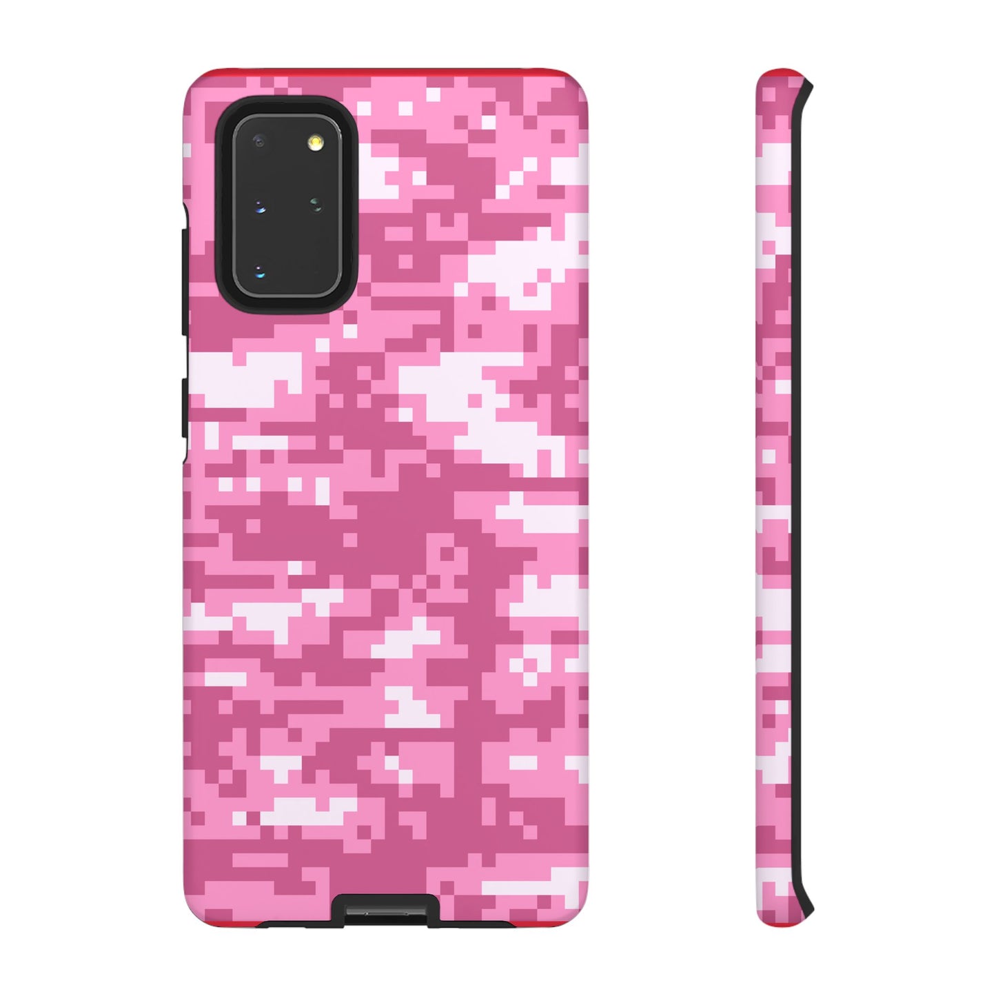 Pink pixel Camo Design Tough Phone Case