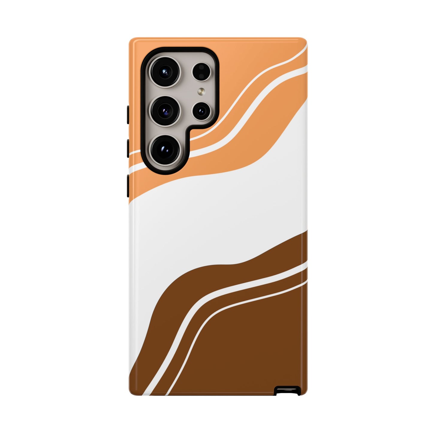 Caramel Cream Wave Tough Phone Case