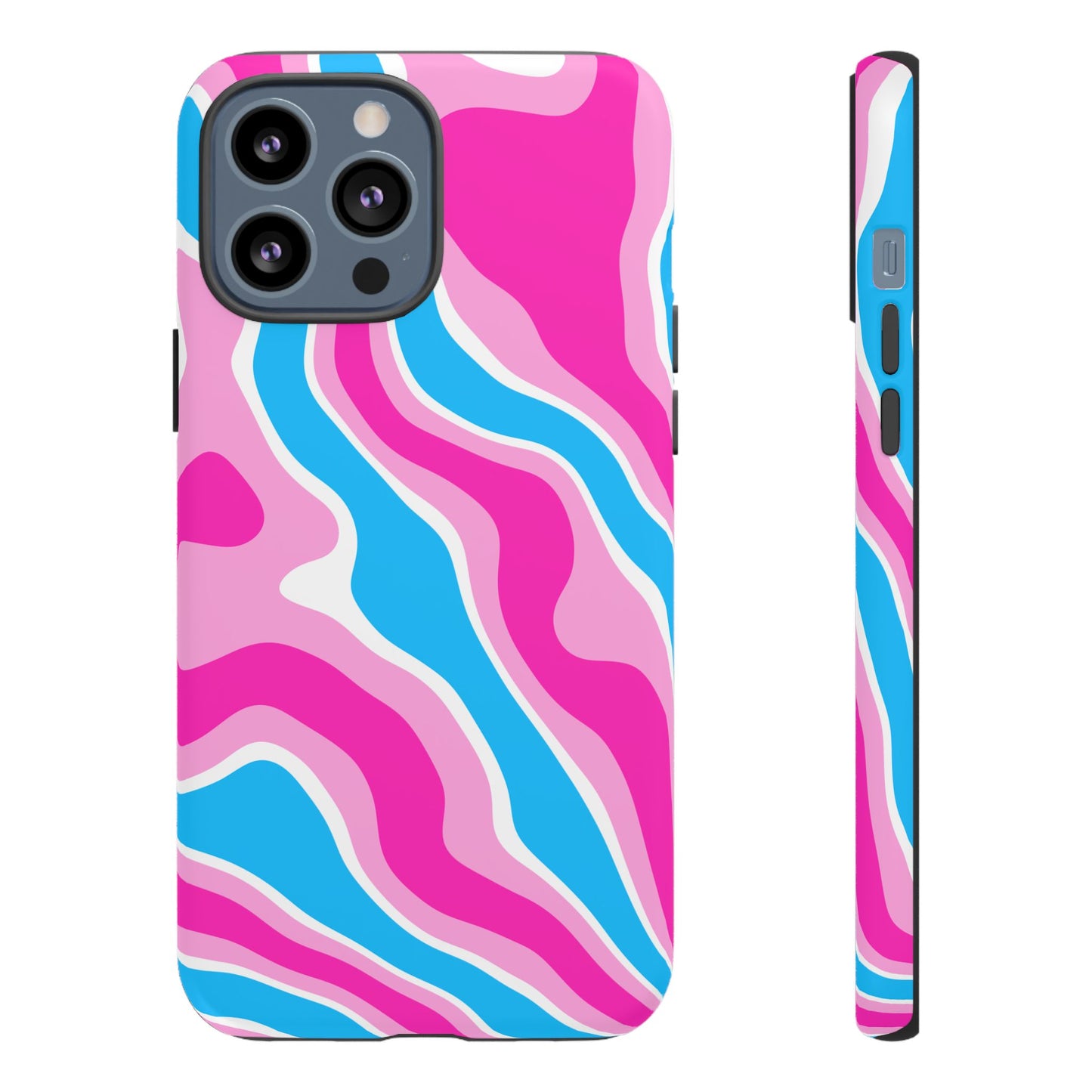Candy Aqua Wave Tough Phone Case