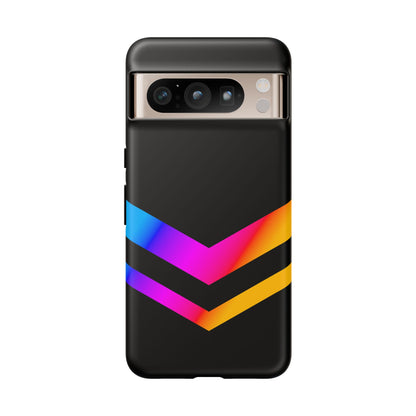 Neon V-Stripe Tough Phone Case