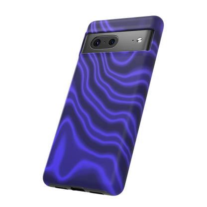 Neon Purple Flow Tough Phone Case
