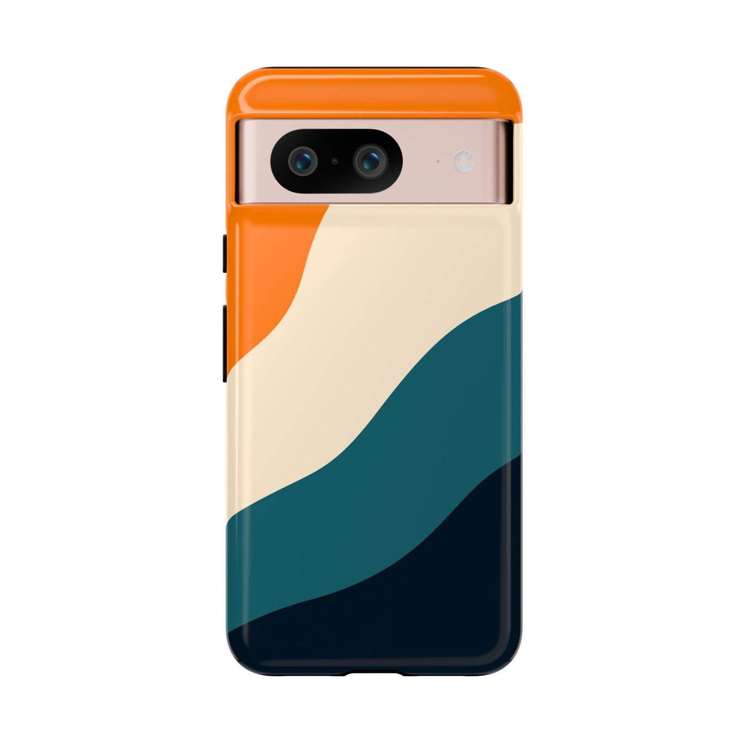 Blue Tide Wave Tough Phone Case
