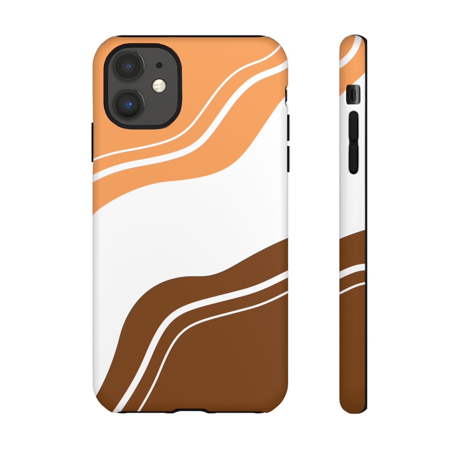 Caramel Cream Wave Tough Phone Case