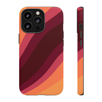Warm Wave Tough Phone Case