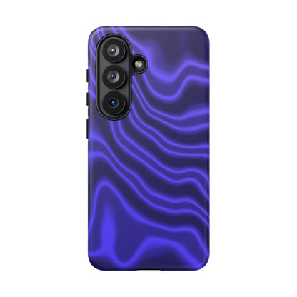 Neon Purple Flow Tough Phone Case