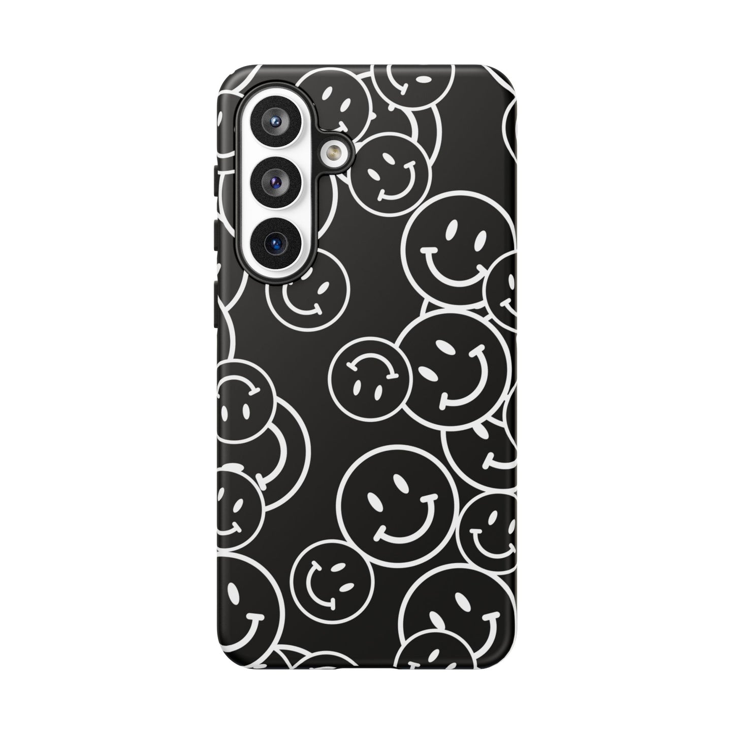 Happy Face Pattern Tough Phone Case
