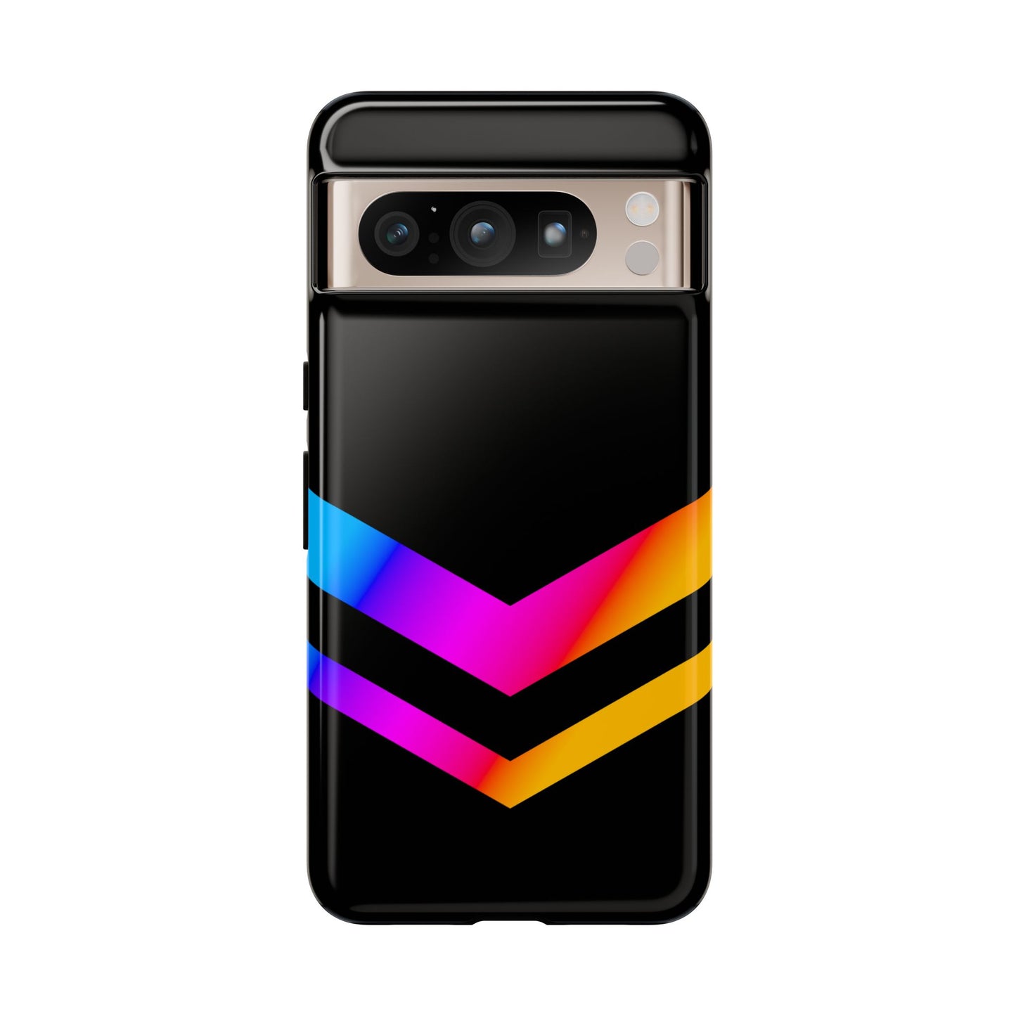 Neon V-Stripe Tough Phone Case