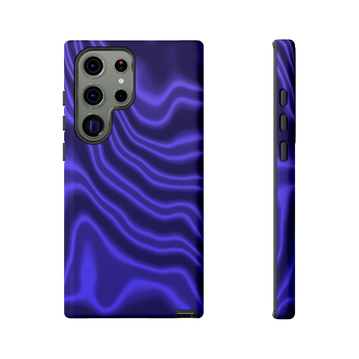 Neon Purple Flow Tough Phone Case