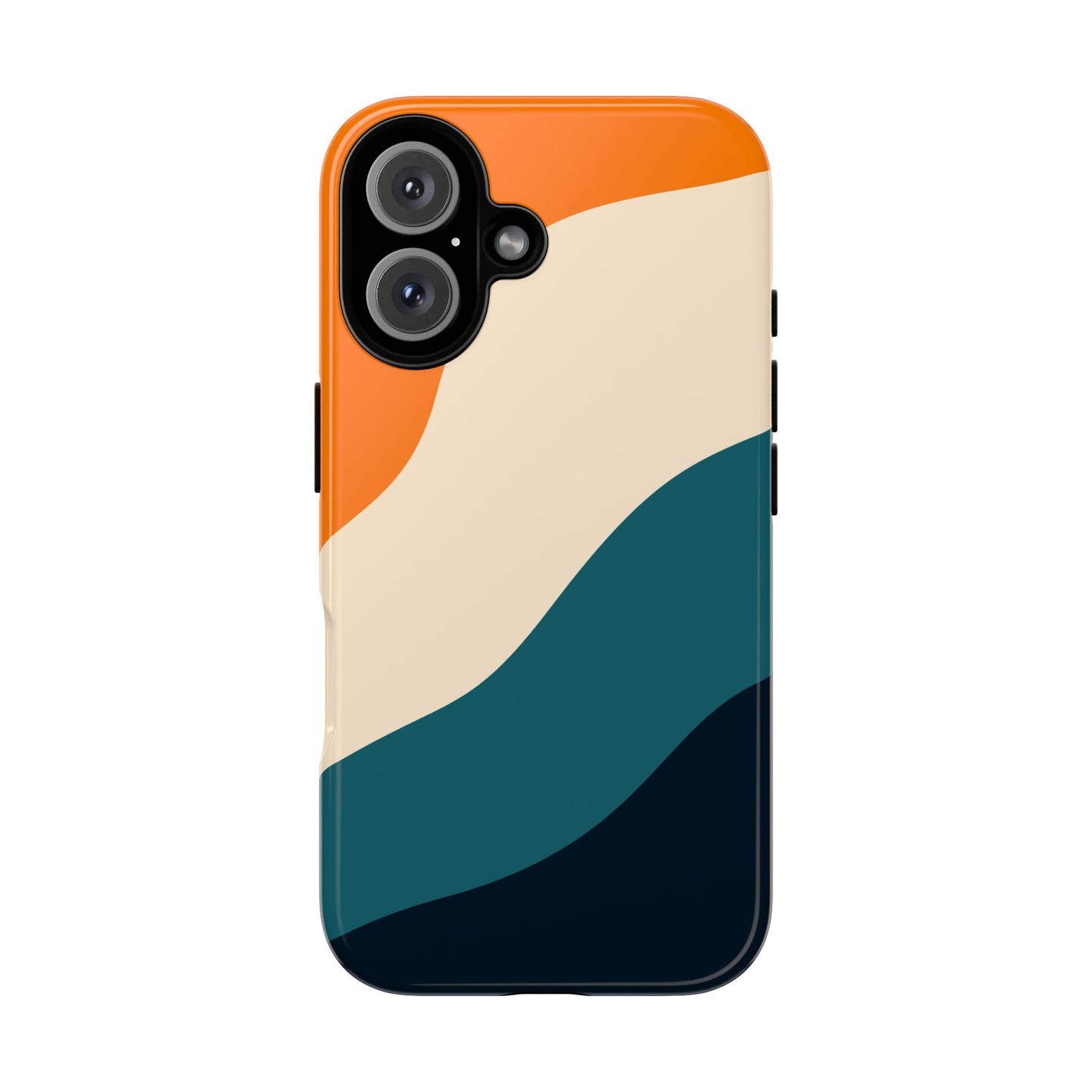Blue Tide Wave Tough Phone Case