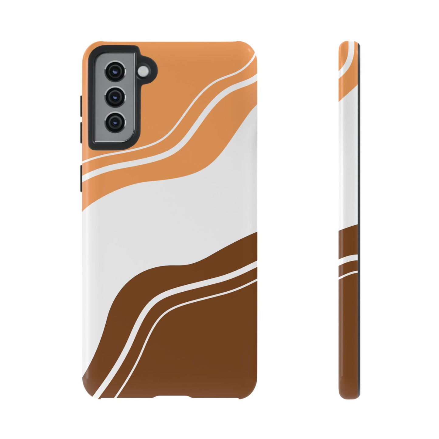 Caramel Cream Wave Tough Phone Case