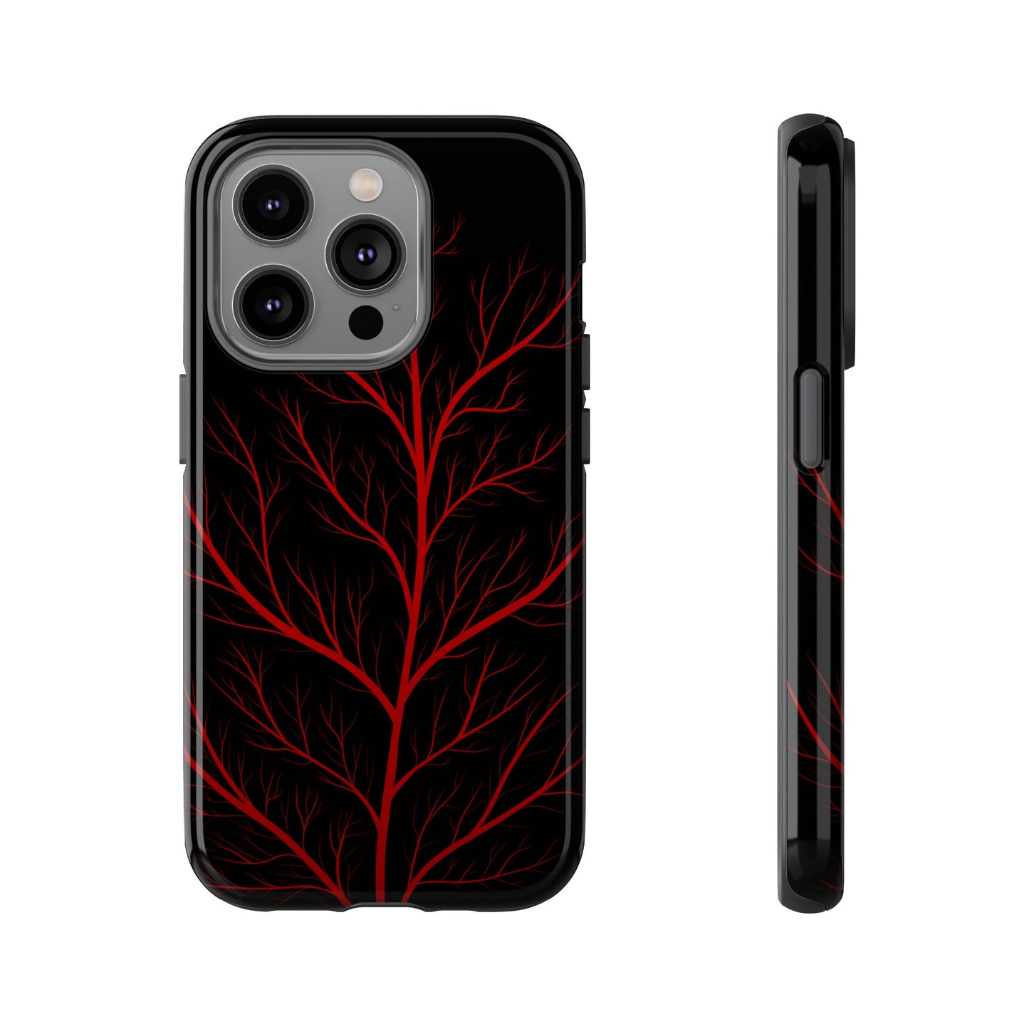 Crimson Branch Tough Phone Case
