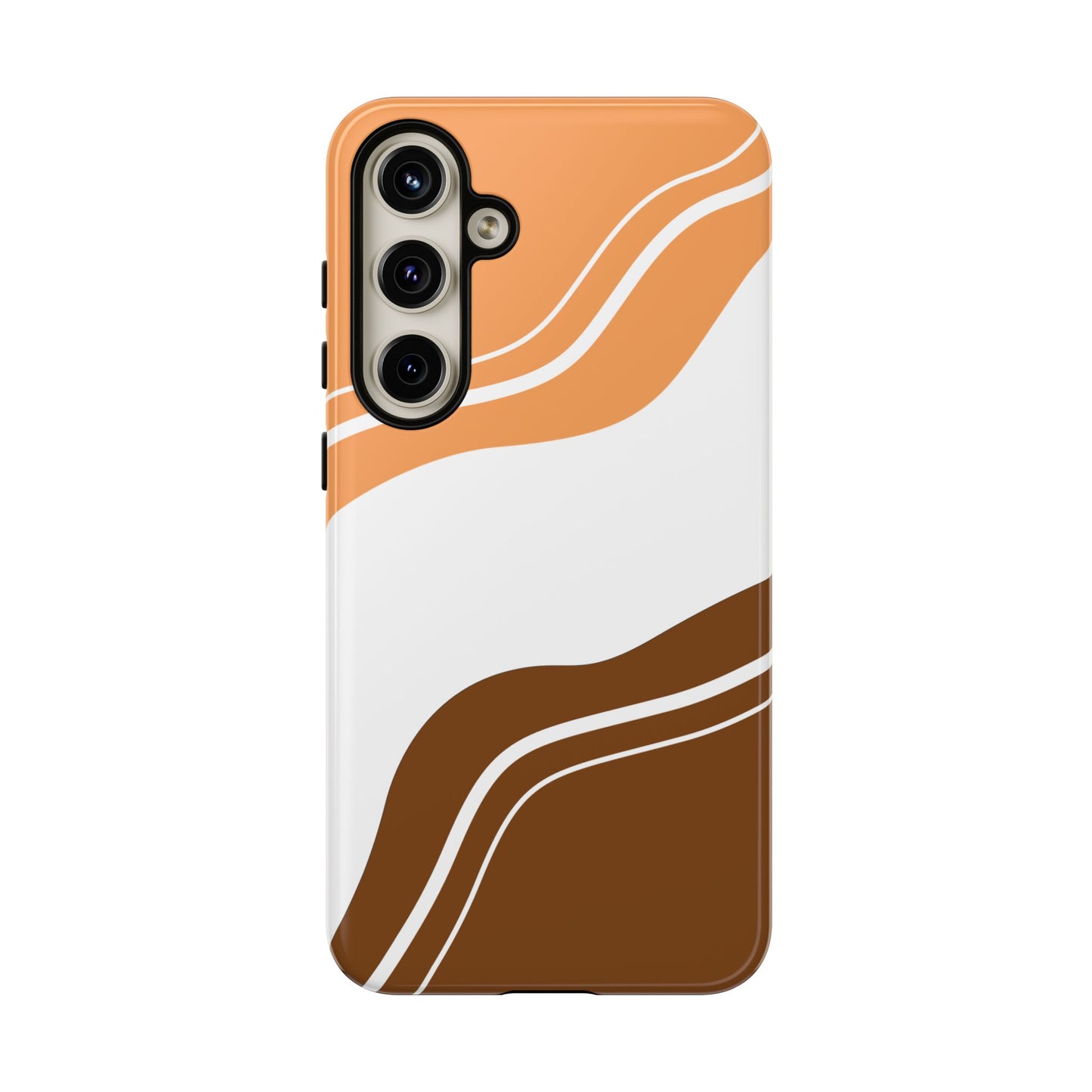 Caramel Cream Wave Tough Phone Case