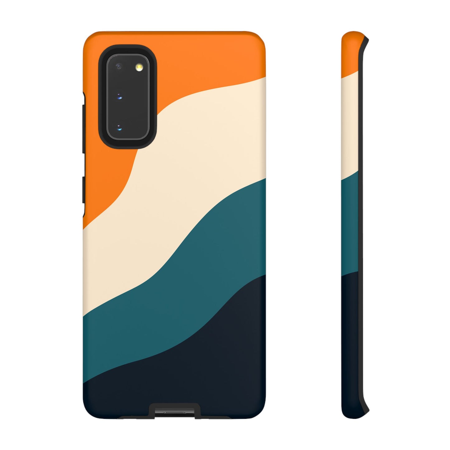 Blue Tide Wave Tough Phone Case