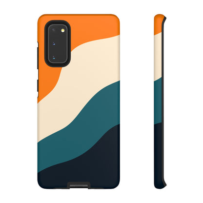 Blue Tide Wave Tough Phone Case