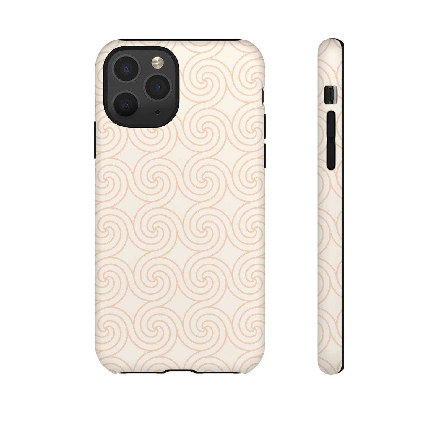 Soft Sand Spiral Tough Phone Case
