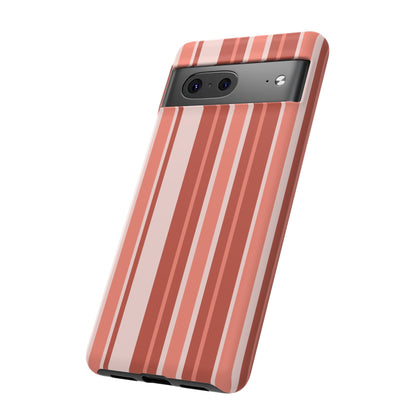 Terracotta Stripe Tough Phone Case