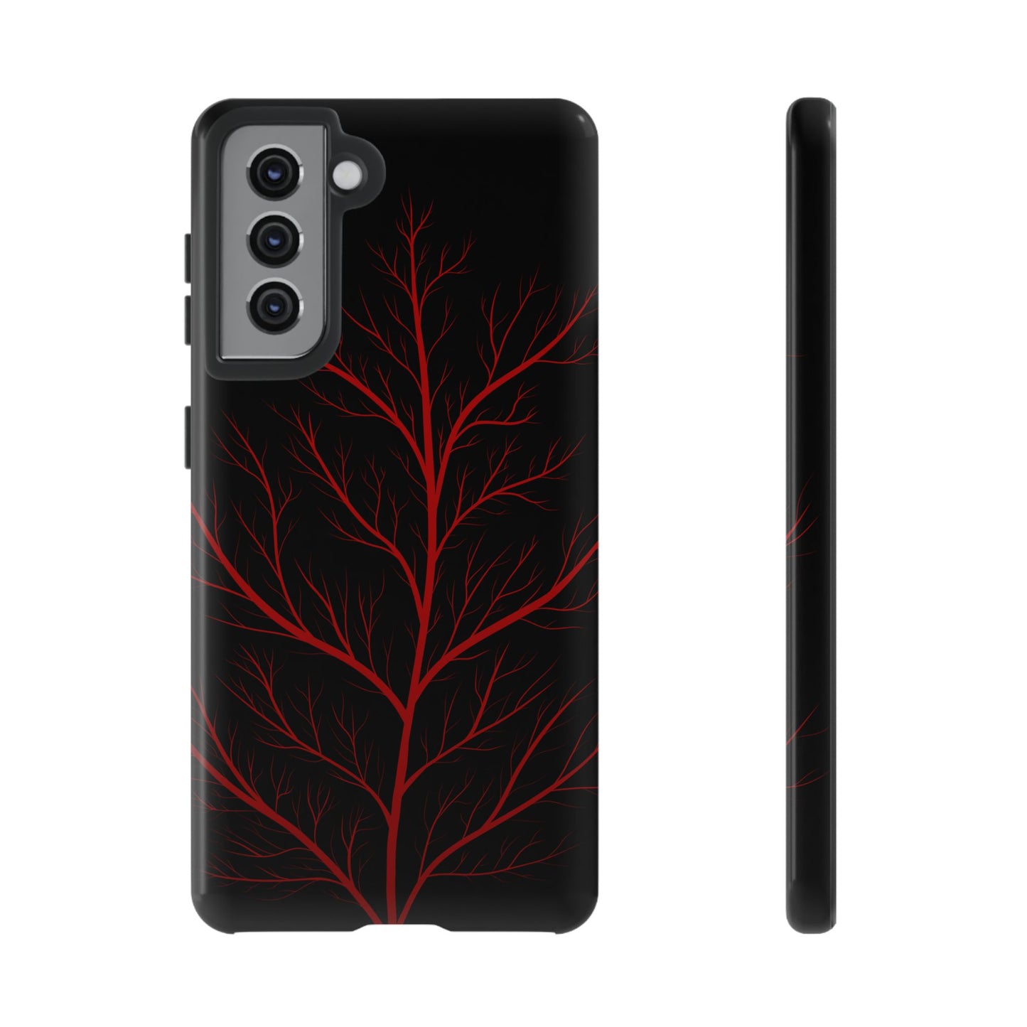Crimson Branch Tough Phone Case