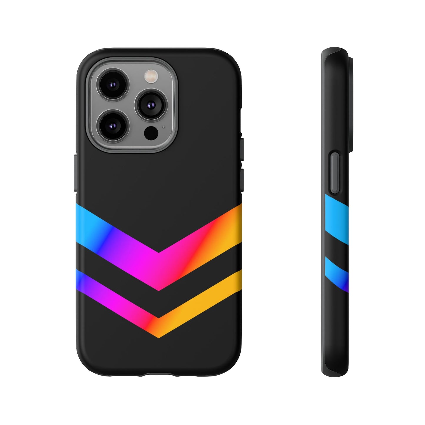 Neon V-Stripe Tough Phone Case