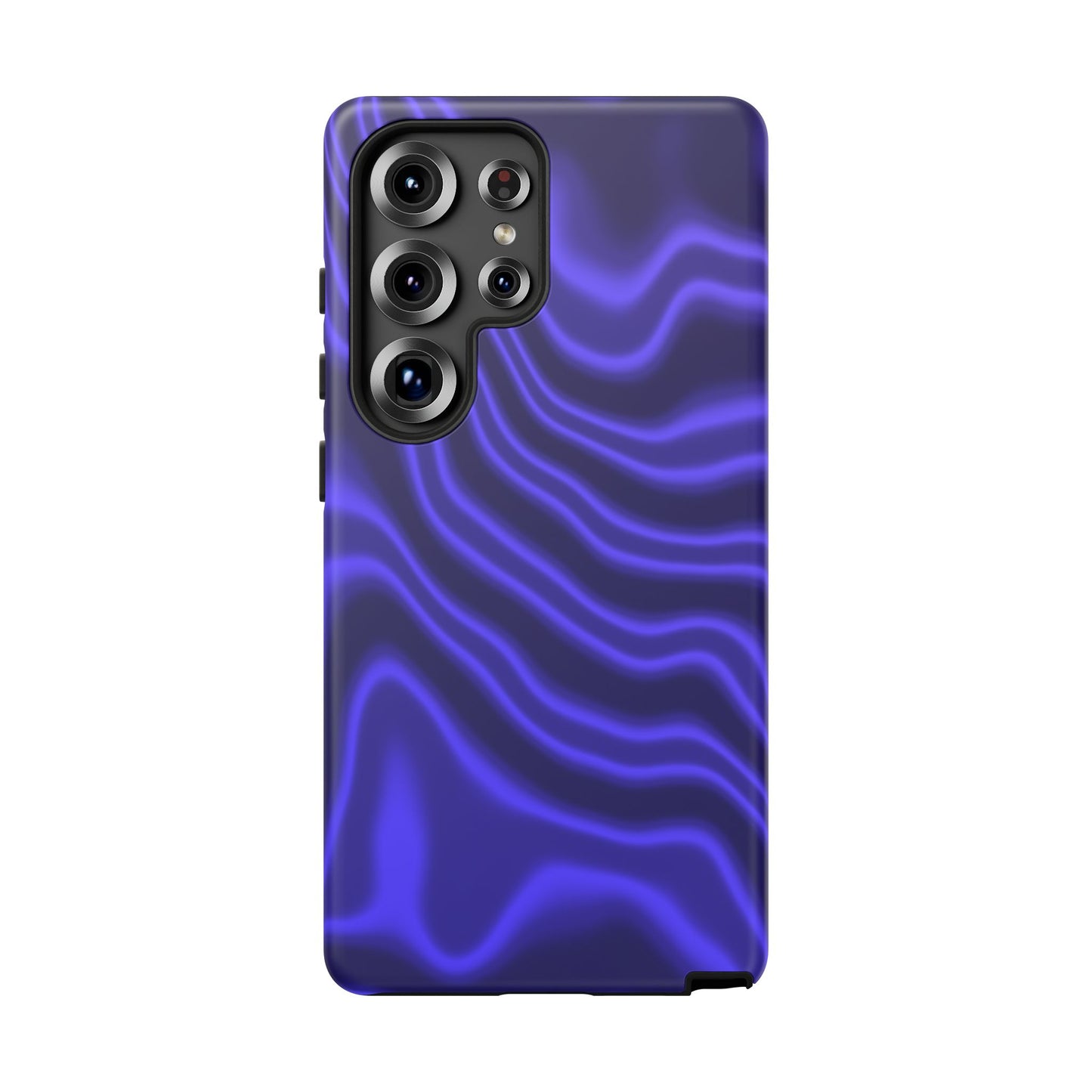 Neon Purple Flow Tough Phone Case